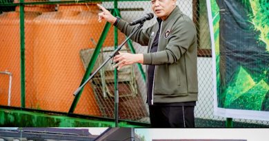 Farewell Game Tenis, Olahraga Bersama Lapangan Karang Panjang Dihadiri Para Tokoh dan Pejabat Daerah