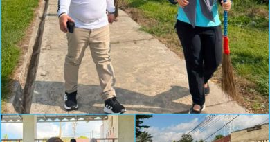 Sukseskan Program GEMA HELAU, Kecamatan Merbau Mataram Gelar Gotong Royong Massal dan Cek Kesehatan