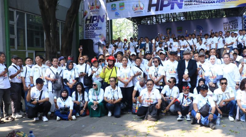 Deklarasi Pers Bersama Ratusan Wartawan Menjadi Momentum Bersejarah di Puncak HPN Bekasi Raya 2026