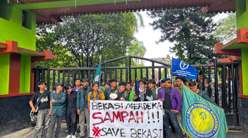 Bekasi Krisis Lingkungan, Ketua Cabang GMKI Bekasi : SAATNYA MAHASISWA BERGERAK !!!