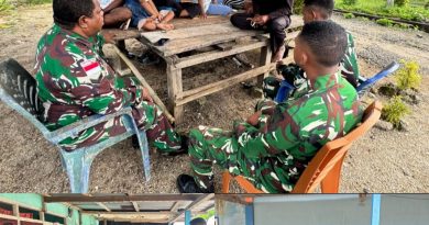 Sosialisasi TNI Buka Wawasan Masyarakat Desa Lermatang Dukung Pembangunan PSN LNG Blok Masela