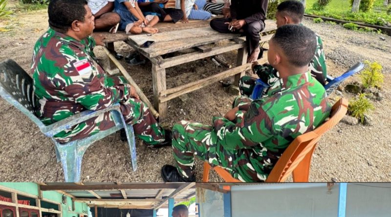 Sosialisasi TNI Buka Wawasan Masyarakat Desa Lermatang Dukung Pembangunan PSN LNG Blok Masela