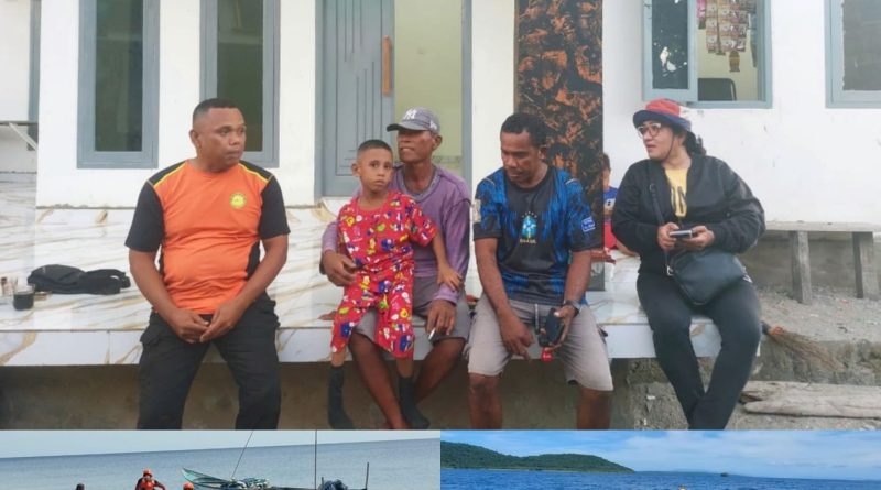 Hari Kedua Operasi SAR, Nelayan Asal Desa Kawa, Kabupaten Seram Bagian Barat Berhasil Ditemukan Tim SAR Gabungan