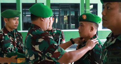 Dandim 0620/Kab. Cirebon Pimpin Upacara Penyerahan Jabatan dan Pindah Satuan Prajurit, Wujud Pembinaan Karier dan Regenerasi Organisasi