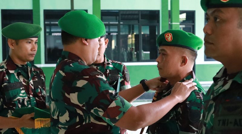 Dandim 0620/Kab. Cirebon Pimpin Upacara Penyerahan Jabatan dan Pindah Satuan Prajurit, Wujud Pembinaan Karier dan Regenerasi Organisasi