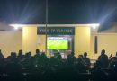 Warga Aminweri Berkumpul di Yonif TP 859/RBK Menikmati Momen Kebersamaan Nobar Piala Dunia yang Tak Terlupakan