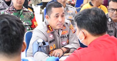 Dalam rangka Hari Bhayangkara ke-80, Aksi Donor Darah Polresta Cirebon Kumpulkan Ratusan Kantong Darah