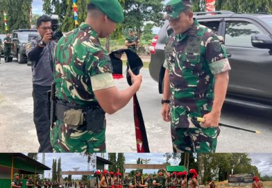 Kunjungi Yonif TP 865/SMW, Pangdam XV/Pattimura Tekankan Mental Petarung Dan Bakar Semangat Prajurit