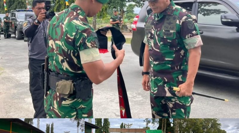 Kunjungi Yonif TP 865/SMW, Pangdam XV/Pattimura Tekankan Mental Petarung Dan Bakar Semangat Prajurit