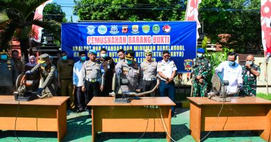 Polresta Cirebon Musnahkan Belasan Ribu Botol Miras dan Ribuan Knalpot Brong