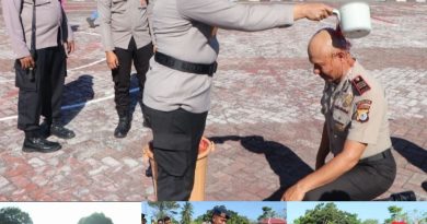 Upacara Kenaikan Pangkat Periode 1 Juli 2026, 61 Personel Polres Buru Dan Satbrimobda Maluku Menerima Tanggungjawab Yang Lebih Tinggi