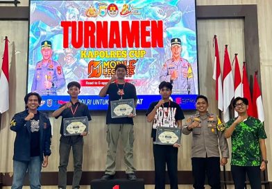 Hari Bhayangkara ke-80, Polres Luwu Dorong Prestasi Generasi Muda Lewat Turnamen E-Sport