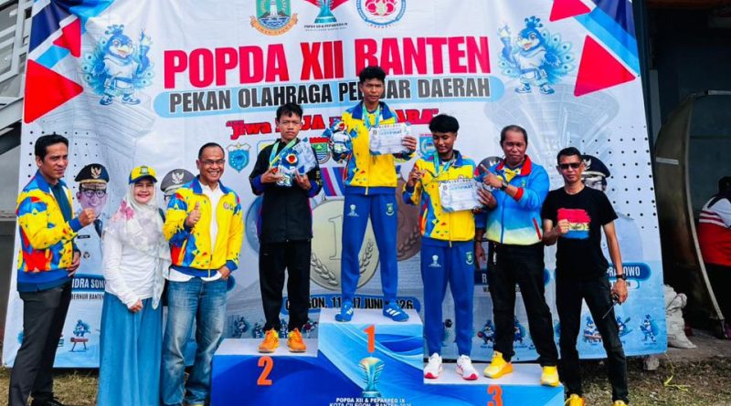 Majma Abvaatar Ruandsyah Harumkan Nama Kota Tangerang dengan Medali Emas POPDA XII Banten 2026