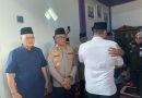 Kapolres Pagar Alam AKBP Januar Kencana Setia Persada Bersama Jajaran Takziah ke Rumah Duka Ayahanda Wali Kota Pagar Alam