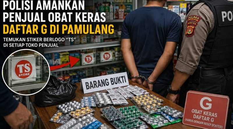 Gabungan Media dan Organisasi Pers GWI (Gabungnya Wartawan Indonesia) Desak Polisi Usut Tuntas Jaringan Peredaran Obat Keras Daftar G di Pamulang
