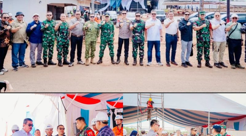 Sambut Kunker Presiden Pangdam Pattimura Percepat Pembangunan Heliped Lermatang