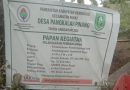PemDes Desa Pangkalan Pinang melaksanakan Kegiatan Pembangunan Jembatan Kayu Jalan ibrahim sumber Dana DD TA 2026.