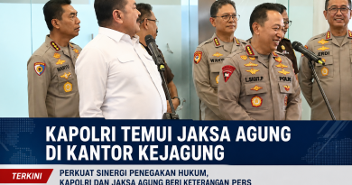 Kapolri Temui Jaksa Agung di Kejagung, Tegaskan Polri dan Kejaksaan Tetap Solid