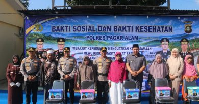 Kapolda Sumsel Disambut Meriah di Pagar Alam, Gaungkan Sabuk Kamtibmas Bumi Besemah