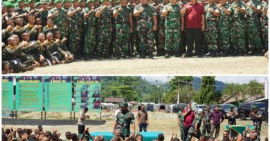 Kunjungi Bumi Saruma, Pangdam XV/Pattimura Tegaskan Pentingnya Mental dan Pola Pikir Prima Prajurit