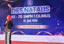 “DIES NATLIS” Ke-70,SMPN 1 Cilimus Teruslah Menjadi Sekolah Yang Unggul,Inovatif dan Mencetak Generasi Berkarakter.