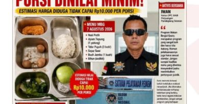 SPPG Angsana Disorot, Limbah dan Menu MBG Dipertanyakan, Aktivis Desak BGN Turun Tangan