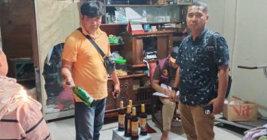 Peredaran minuman keras tanpa izin,polresta Cirebon Sita Ratusan Botol Miras Ilegal dalam Ops Pekat