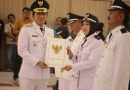 Empat Kuwu pengganti antar waktu dilantik, pemerintah kabupaten Cirebon perkuat pelayanan hingga tingkat desa.