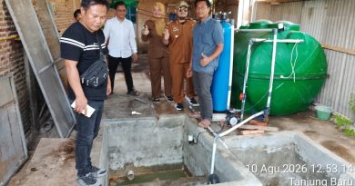 Pastikan Sesuai SOP, Camat Merbau Mataram dan UPT Puskesmas Tinjau Langsung IPAL SPPG Tanjung Baru