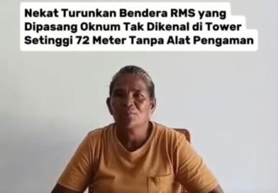 Lepas Bendera RMS Berkibar, Seorang Ibu di Aboru Nekat Panjat Tower 72 Meter