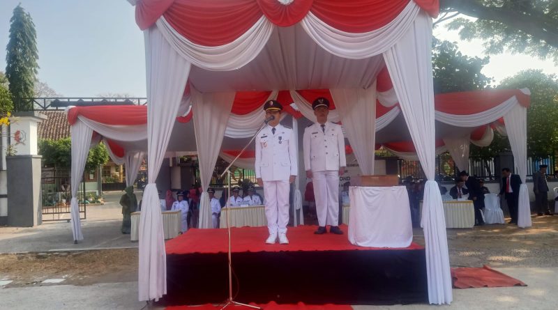 SEMARAK MERIAH! UPACARA HUT RI KE-81 MEMPERKUAT PERSATUAN DI KECAMATAN GONDANG, BOJONEGORO