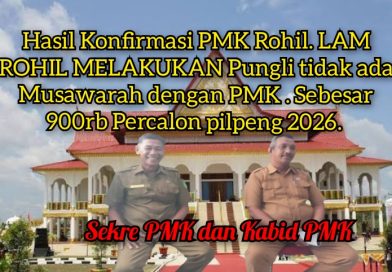 LAM Rohil melakukan pungli sepihak , tidak ada Musawarah dan mupakan dengan dinas PMK Rohil 