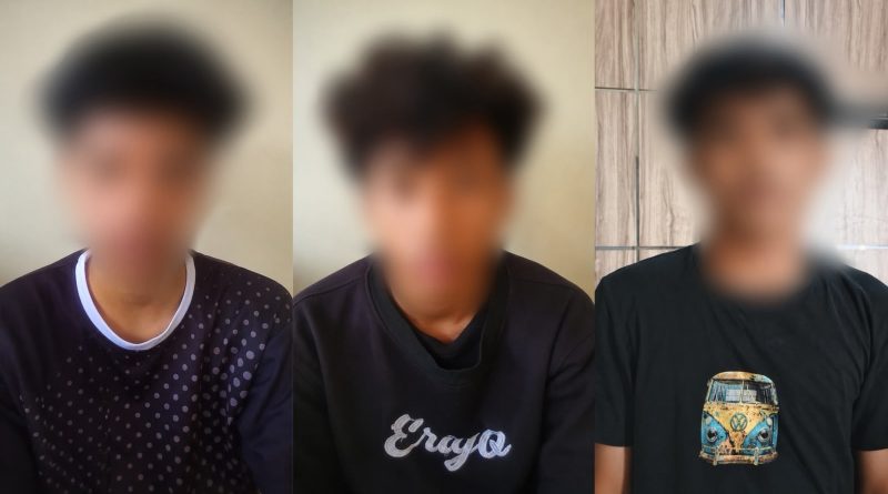 Polresta Cirebon Amankan Tiga Pelaku Tawuran Bersenjata Tajam yang Viral di Media Sosial