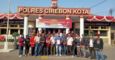 Kelompok kerja jurnalis Polres Cirebon Kota terbentuk, Arief Yolando ditunjuk Sebagai Ketua Kordinator