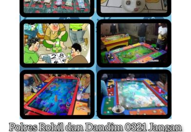 Judi ‘Gelper, dadu, togel’ Makin Bebas Beroperasi di Rohil, polres dan Dandim 0321 Diminta untuk Menutup