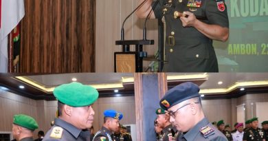 Pangdam XV/Pattimura Pimpin Pergantian Pejabat Kodam, Tekankan Semangat dan Tanggung Jawab