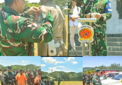Tingkatkan Kesiapsiagaan Bencana, Korem 151/Binaiya Gelar Pasukan PRC PB Tahun 2026 di Masohi