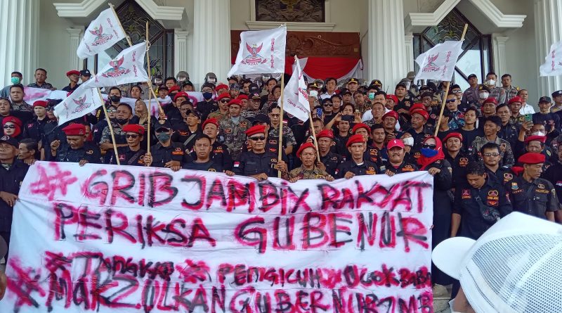 Jambi Membara, GRIB Jaya Gelar Aksi Besar-besaran Desak Penutupan Tambang Ilegal