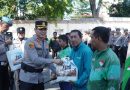 Kapolres Cirebon Kota Berikan Sembako dan Pemeriksaan Kesehatan Gratis untuk Ojol
