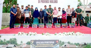 Bakti TNI AD Kodam XV/Pattimura Tahun 2026 Ditutup, Pengabdian Tanpa Batas Untuk Masyarakat Maluku