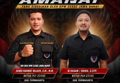 DPW 234SC Jawa Barat Resmi Tunjuk Ketua PLT dan PLH DPC 234SC Kabupaten Purwakarta