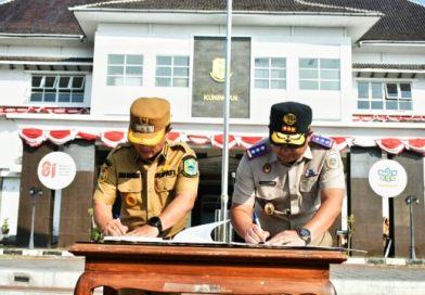 Bupati Dian dan Kantor Pertanahan Tandatangani Nota Kesepakatan Pelayanan Publik Bidang Pertanahan