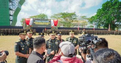 Pangdam XV/Pattimura Lantik 1.252 Prajurit Muda, Awali Pengabdian untuk Bangsa dan Negara