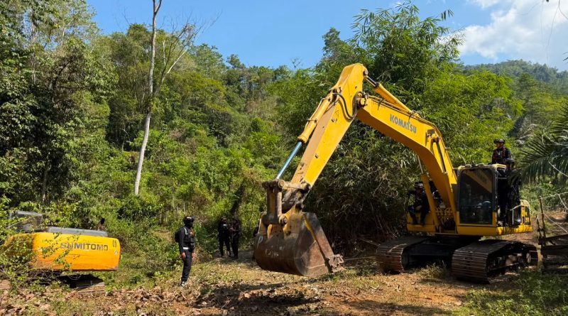 Polres Luwu Melakukan Penegakan Hukum PETI