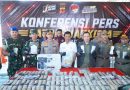 Polres Cirebon Kota Ungkap 23 Kasus Narkoba dan Musnahkan Ribuan Barang Bukti Hasil Operasi Pekat