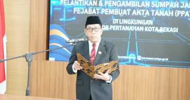 BPN Kota Bekasi Perkuat Kepastian Hukum, PPAT Diminta Jaga Integritas
