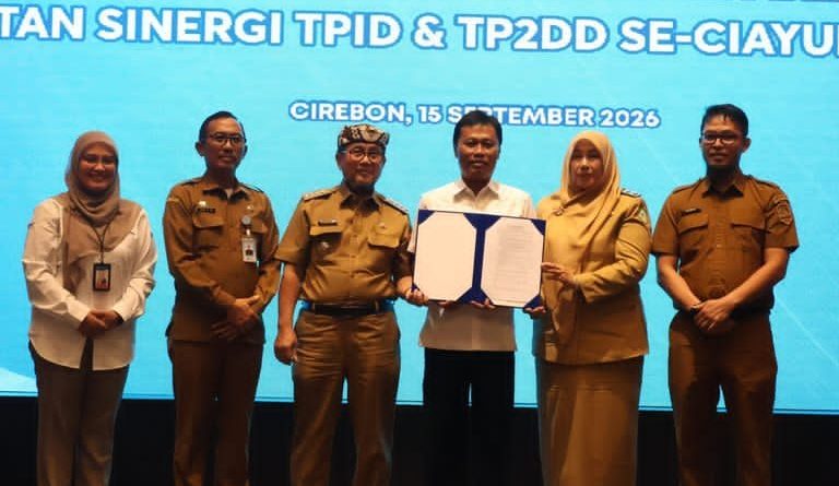Hadiri High level meeting Tim pengendalian inflasi daerah seCiayumajakuning, Bupati Imron Tekankan Stabilitas Pangan