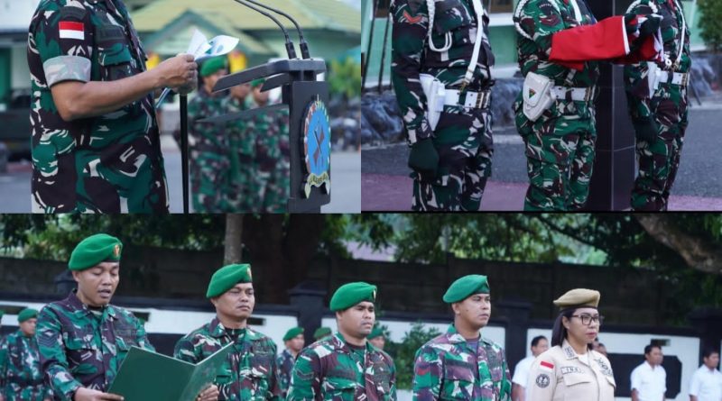 Danrem 151/Bny pimpin Upacara 17-an bulan September