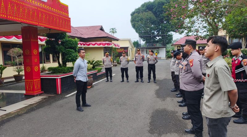 Polres Pagar Alam Gelar Apel Operasi Sikat Musi I 2026