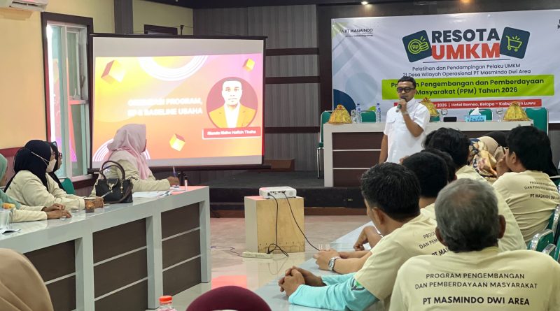 42 UMKM dari 21 Desa di Luwu Digembleng,  MDA Siapkan Bantuan Modal bagi 10 Usaha Terpilih